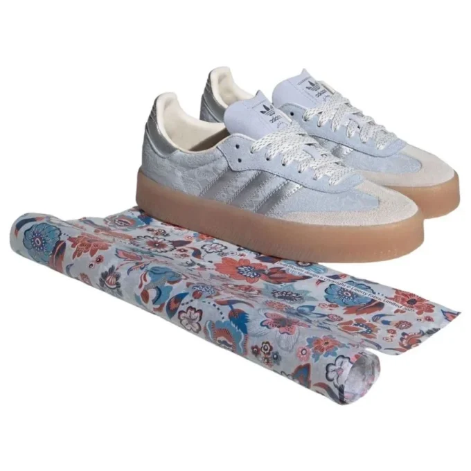 Adidas X Liberty London Handball Spezial ”Crystal Sky Silver Metallic”