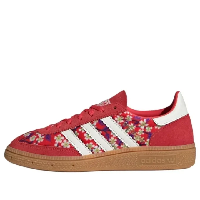 Adidas X Liberty London Handball Spezial ”off White Semi Lucid Red”