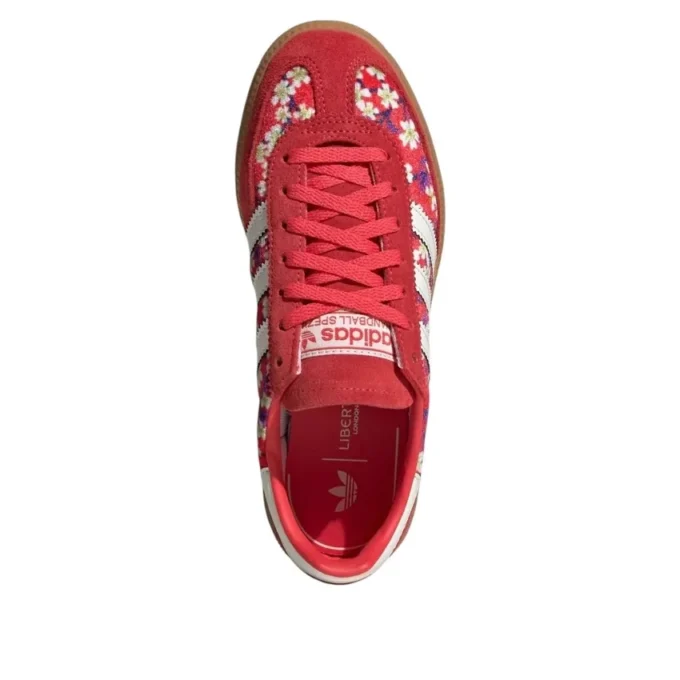 Adidas X Liberty London Handball Spezial ”off White Semi Lucid Red”